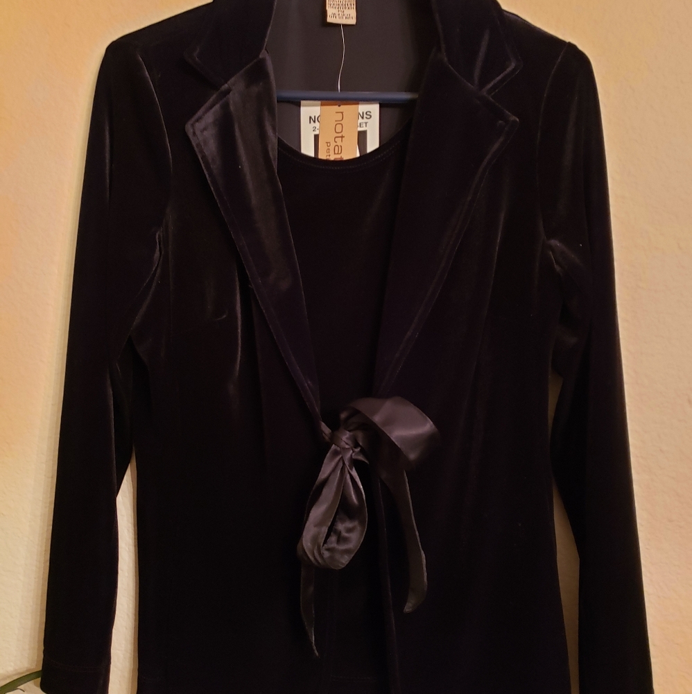 Velvet jacket